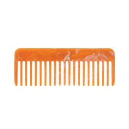 Orange soda recycled plastic wide-toothed comb